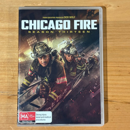 Chicago Fire Season 13 DVD US Drama 5-Disc PAL 2+4 VGC