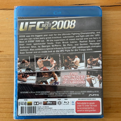 Best of UFC 2008 Blu-ray 2-Disc Ultimate Edition Region B New Sealed
