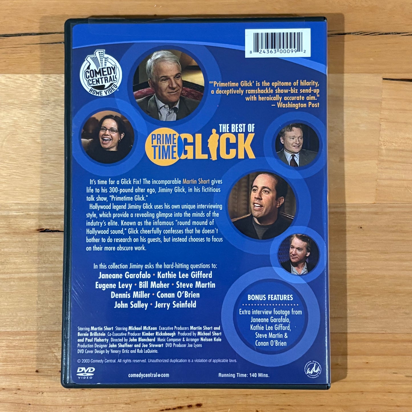 The Best of Primetime Glick DVD Comedy Central 2003 NTSC 1 VGC