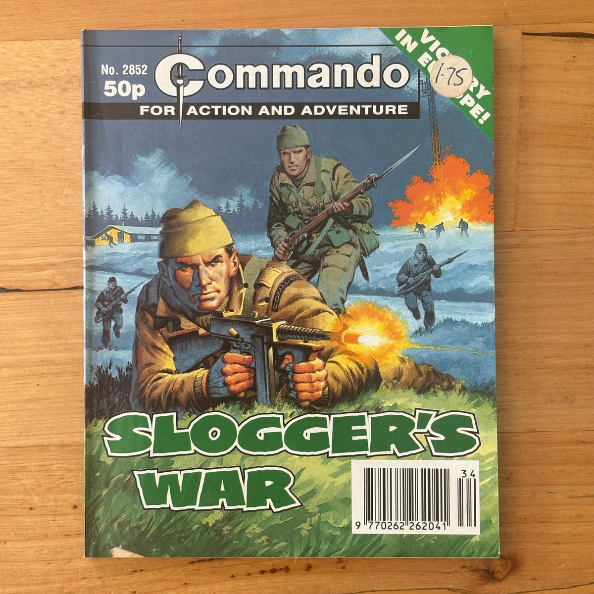 Commando War Comic Bundle x 10 Printed 1995 DC Thomson 296