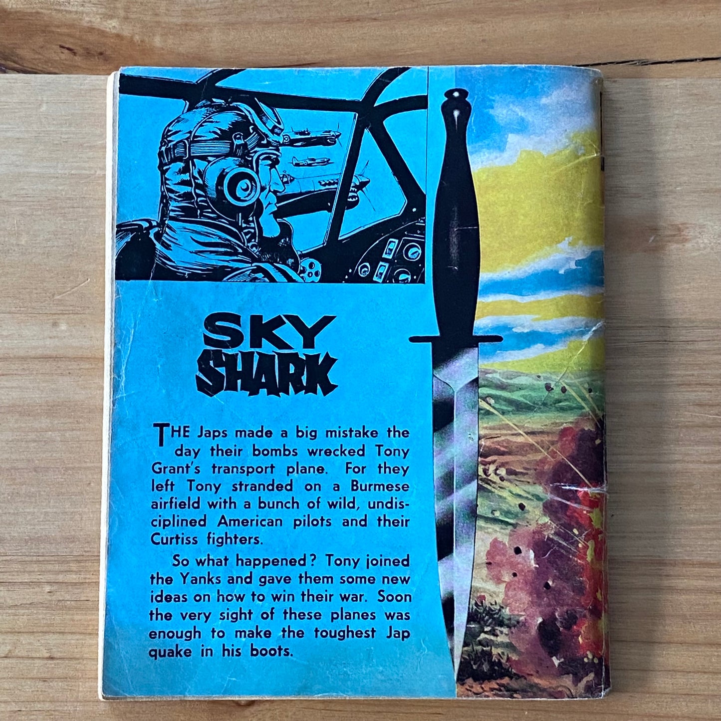 Commando War Comic #451 Sky Shark 1970