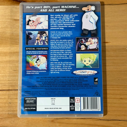 Astro Boy Volumes 1,2,4 DVD 2003 TV Series PAL 4 VGC
