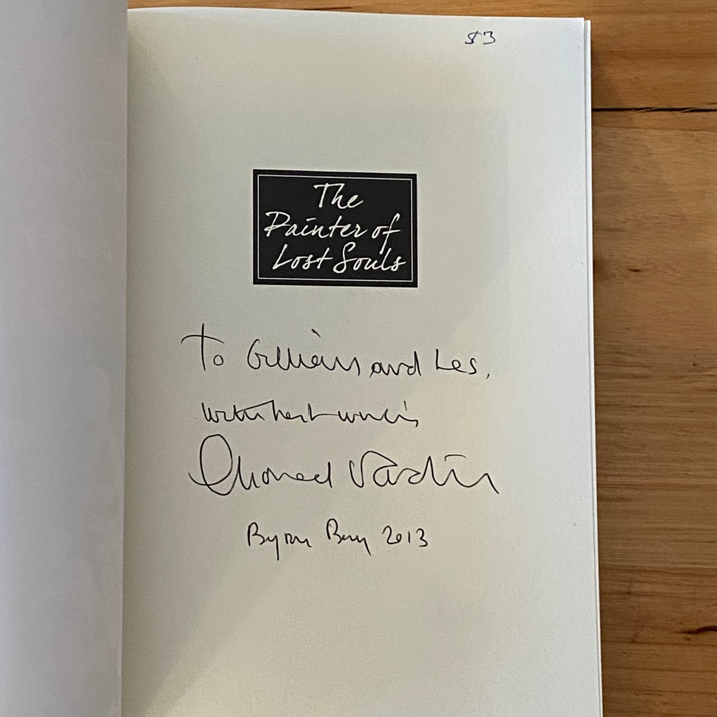 The Painter Of Lost Souls by Michael Vatikiotis Signed Paperback 2012 GD