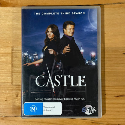 Castle Seasons 1-8 Complete DVD Nathan Fillion US Police Drama PAL 4 VGC