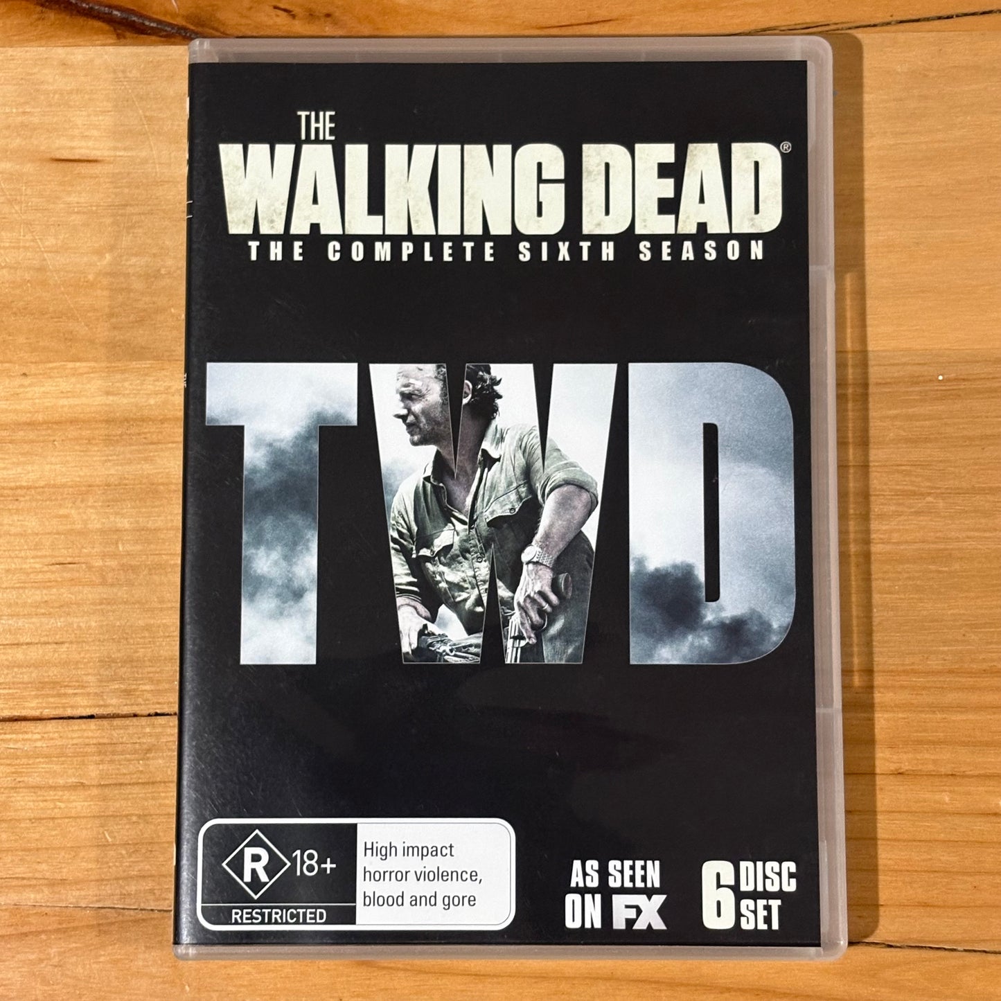 The Walking Dead Season 6 DVD 6-Disc Set PAL 4 VGC