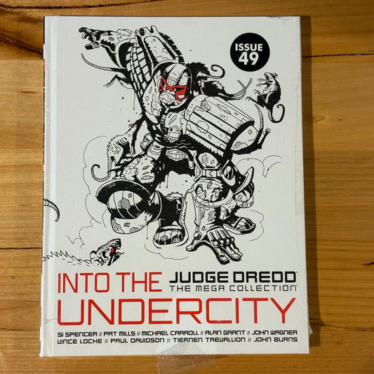 Judge Dredd Mega Collection 49 Into The Undercity Hardcover New Sealed
