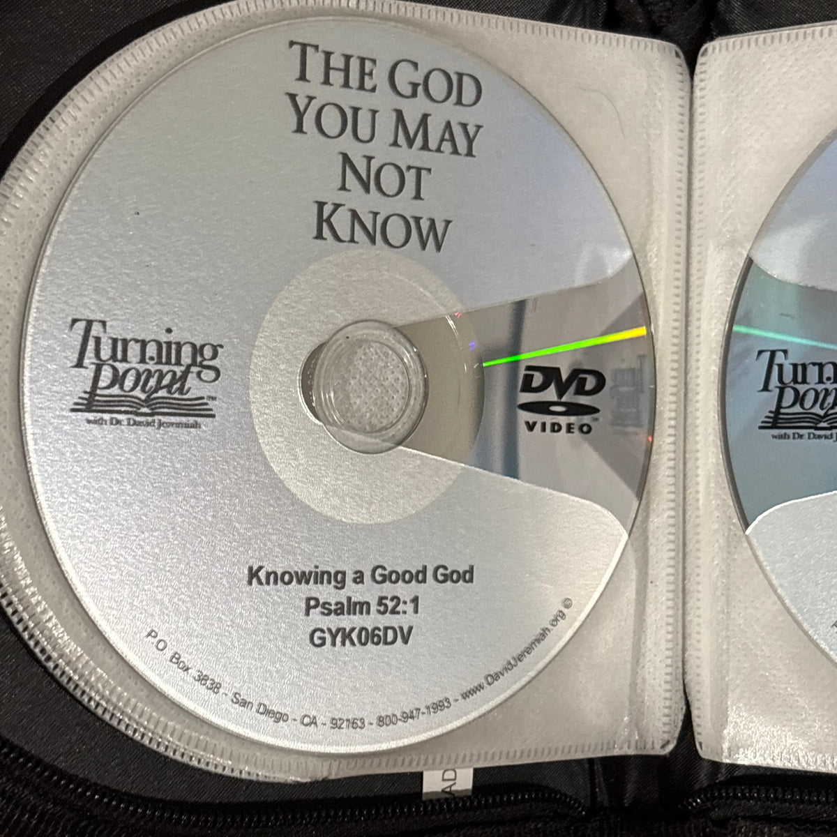 The God You May Not Know David Jeremiah DVD 10-Disc NTSC 1 VGC
