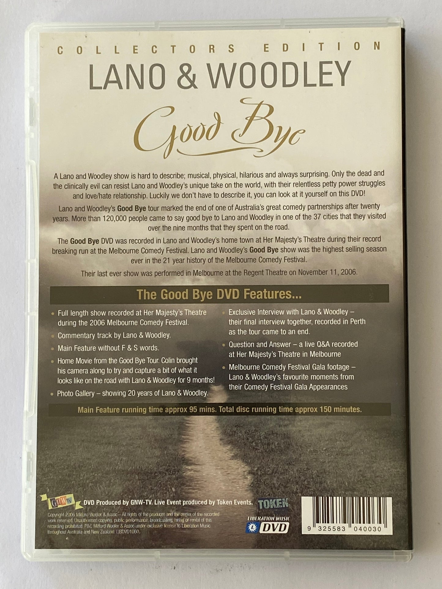 Lano & Woodley DVD 3 Pack Bundle Australian Comedy PAL 4 VGC