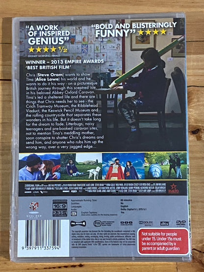 Sightseers DVD British Black Comedy PAL 4 New Sealed