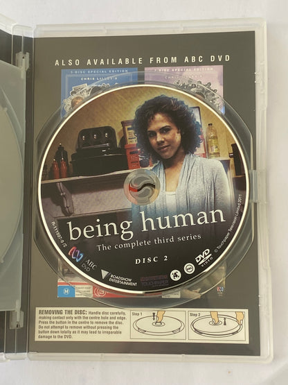 Being Human Series 3 DVD 2-Disc Set British Supernatural Drama PAL 4 VGC