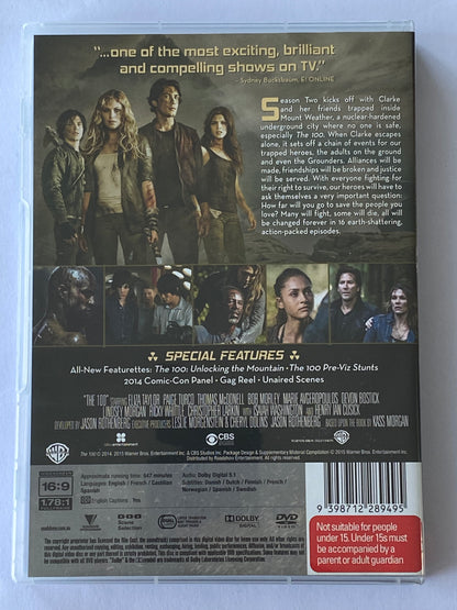 The 100 Complete Seasons 1-3 on DVD PAL 4 VGC