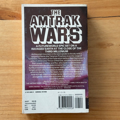 Amtrak Wars by Patrick Tilley Paperback Complete Set 1980s VTG GD