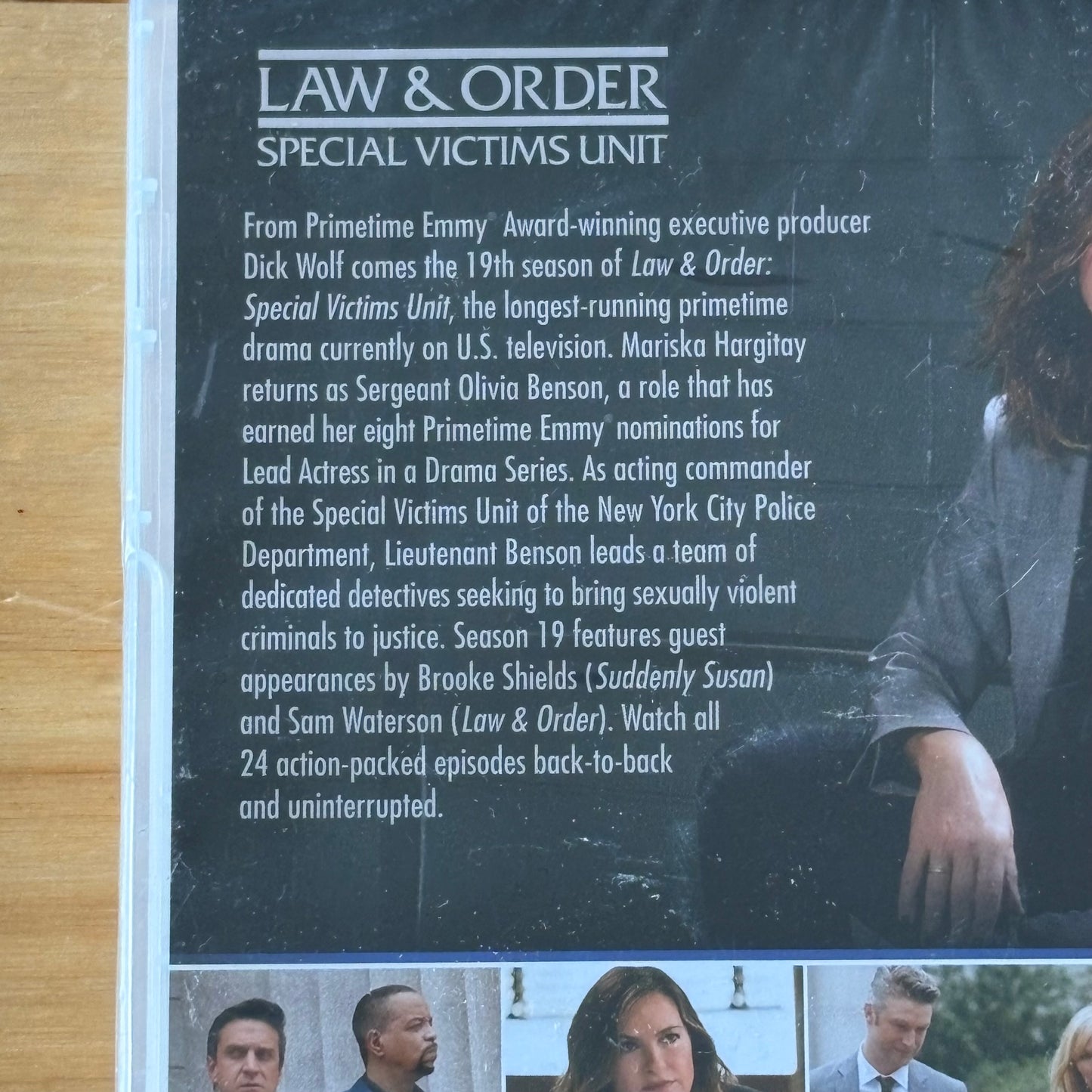 Law & Order SVU Season 19 DVD 4-Disc Set PAL 2,4 New Sealed