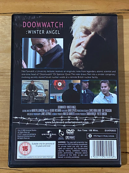 Doomwatch Winter Angel DVD Trevor Eve NTSC 0 VGC