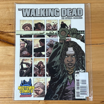 The Walking Dead Magazine #1 Midtown Comics NYC Variants Charlie Adlard NM