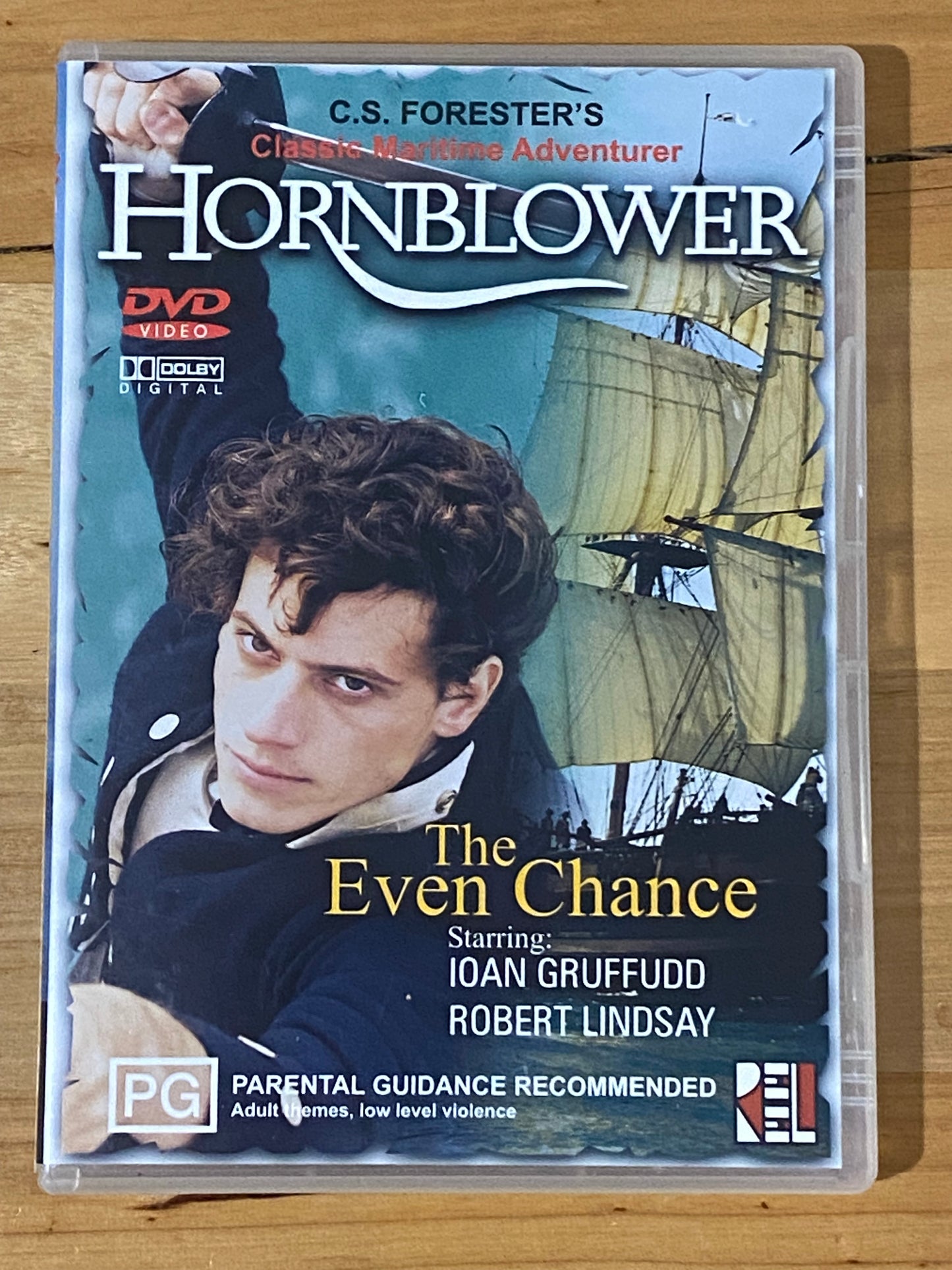 Hornblower Complete Set DVD Ioan Gruffudd C.S. Forester PAL 4 VGC