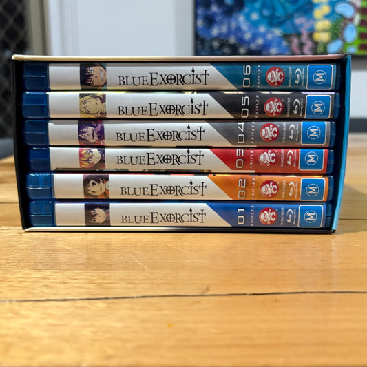 Blue Exorcist Collector's Edition Boxset Blu-Ray Anime Reg B VGC