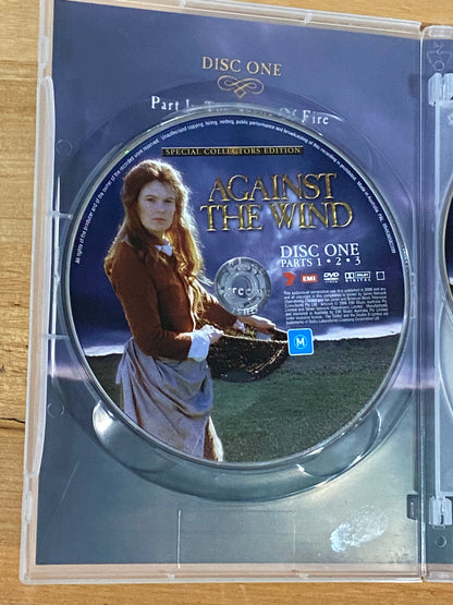 Against The Wind Special Collectors Edition DVD 4-Disc Set PAL 4 VGC