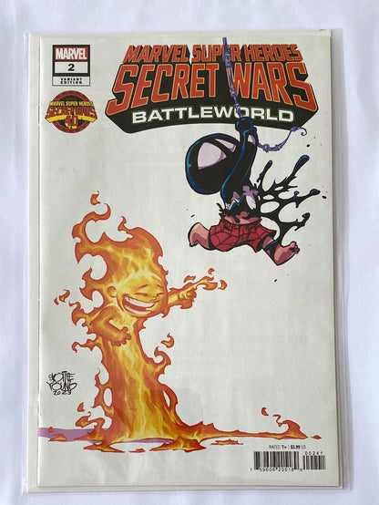 MSH SECRET WARS BATTLEWORLD (2023) #2 SKOTTIE YOUNG VARIANT