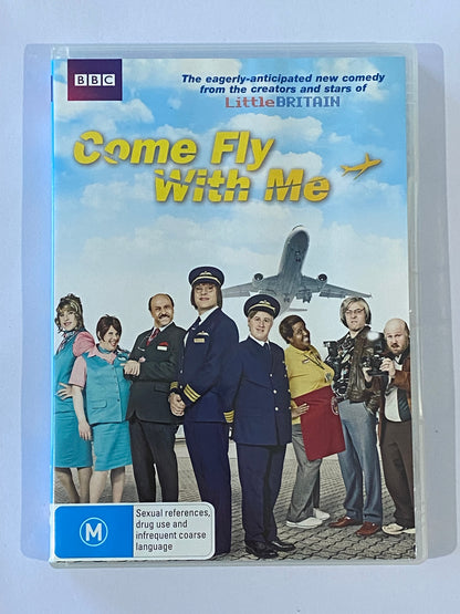 Come Fly With DVD BBC Matt Lucas David Walliams TV Comedy PAL 4 VGC