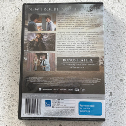 Haven Season 2+3 DVD Stephen King PAL 4 VGC Season 3 is SEALED