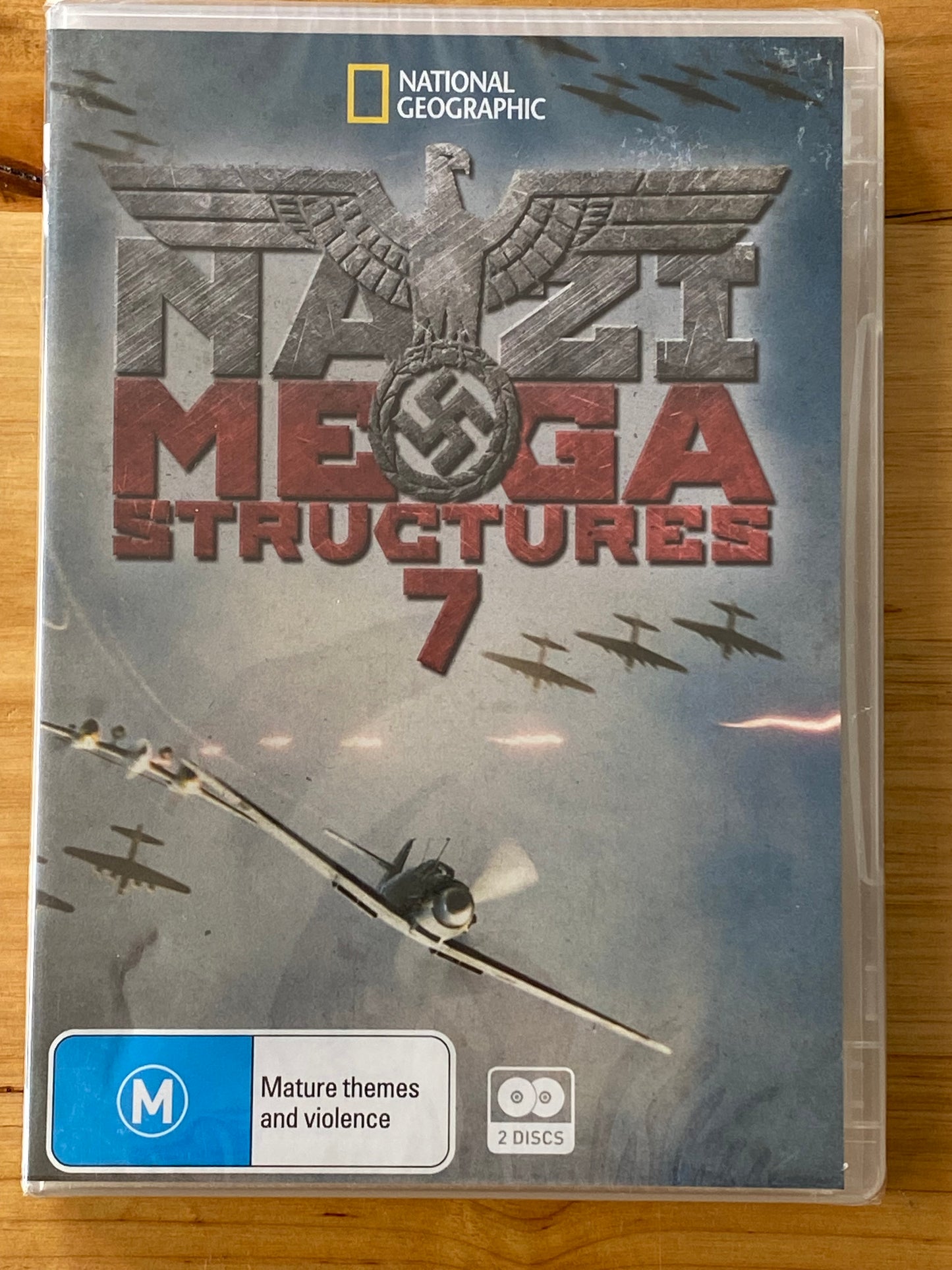 Nazi Megastructures DVD Vol 4, 6 & 7 National Geographic PAL 4 New Sealed