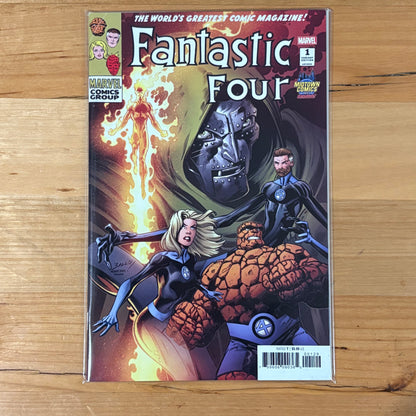 Fantastic Four (2018) #1 Midtown Comics Mark Bagley Exclusive Variant