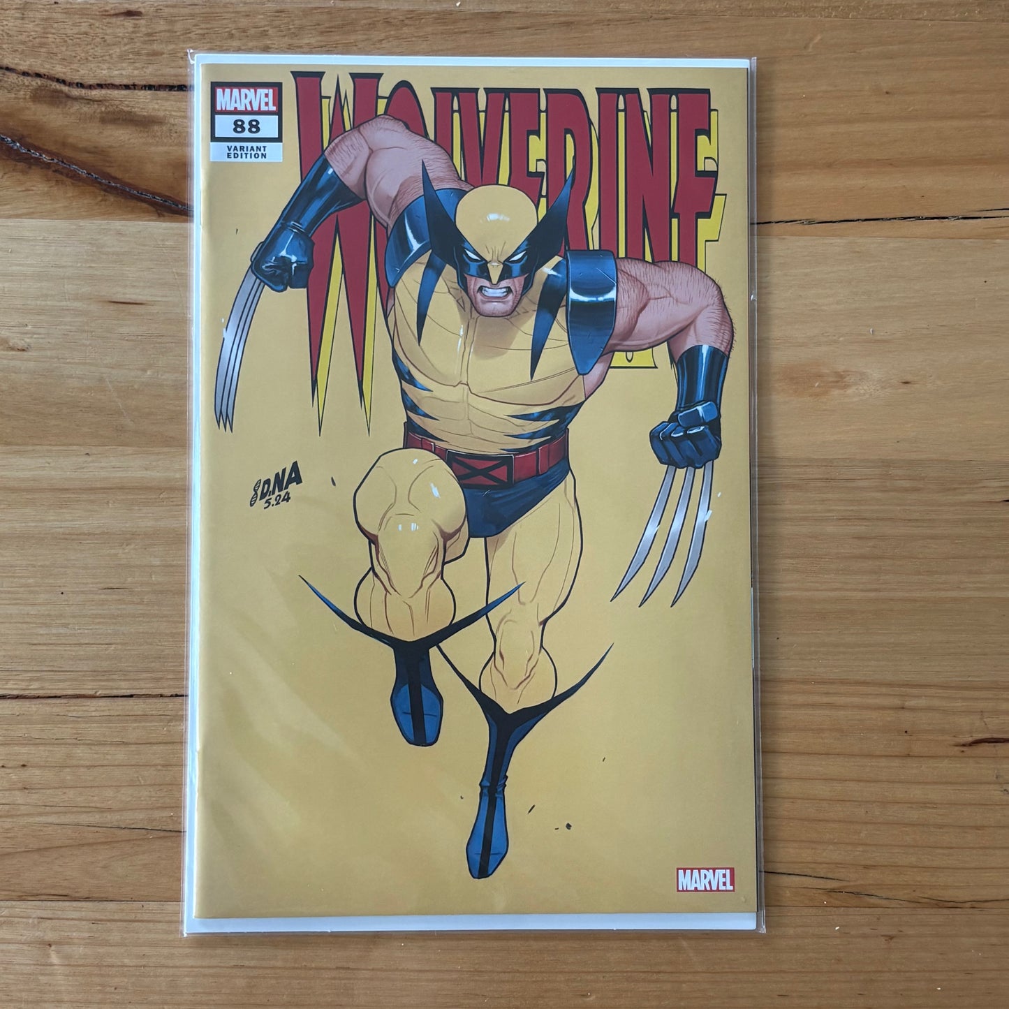 Wolverine (2020) #88 Facsimile David Nakayama Unknown Comics Color Bleed Variant