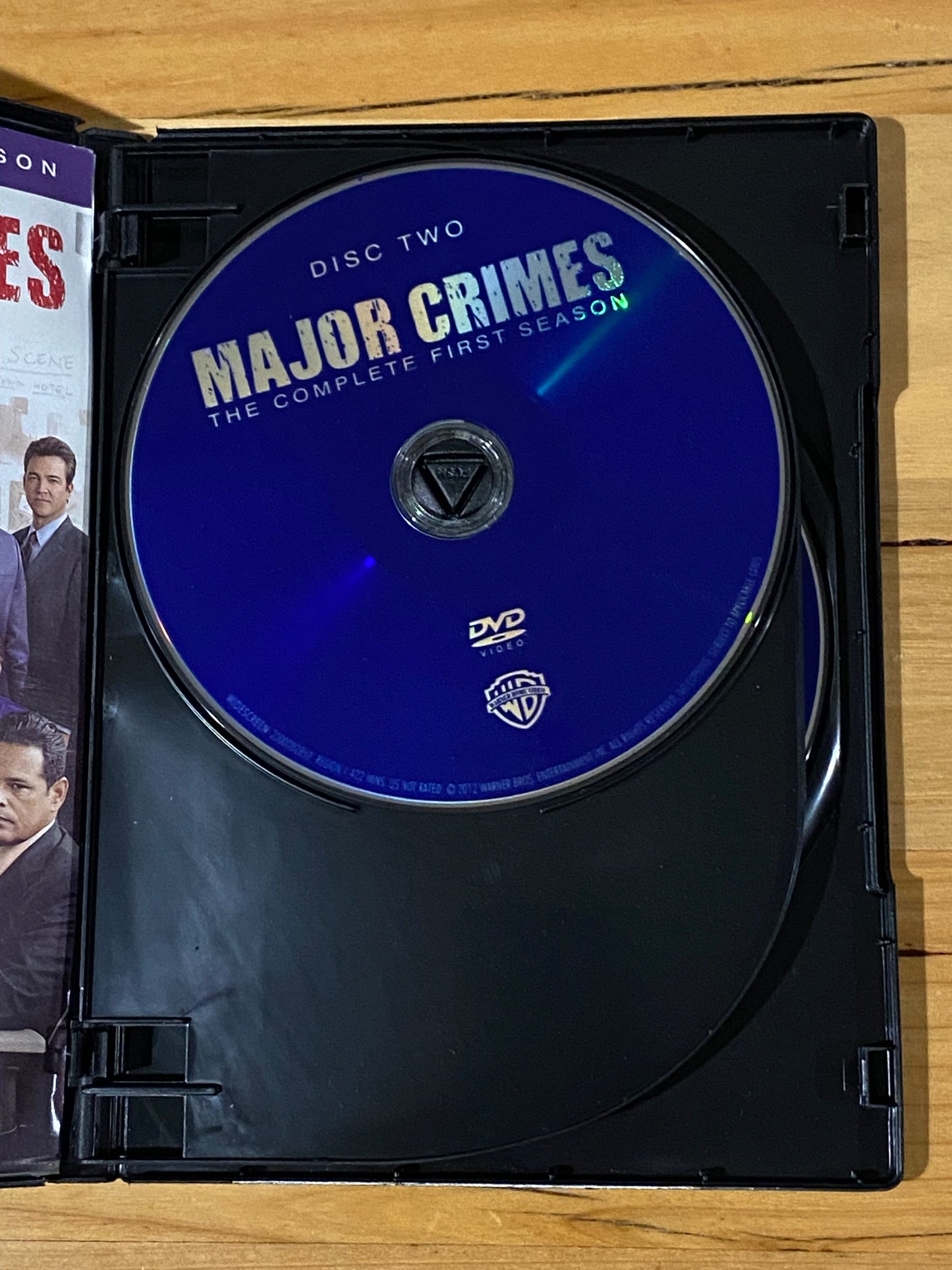 Major Crimes Complete First Season DVD 4-Disc Set NTSC 1 VGC