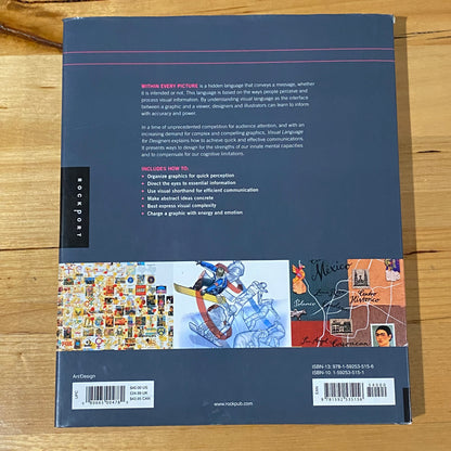 Visual Language for Designers by Connie Malamed Hardcover 2009 GD