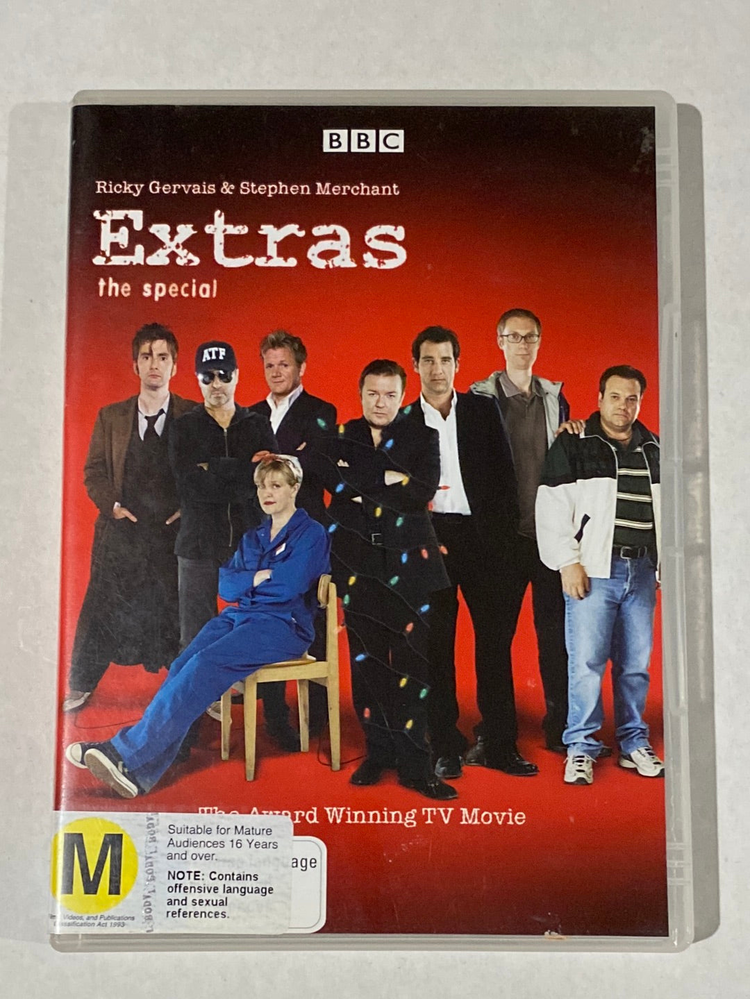 Ricky Gervais DVD Bundle Extras & Derek British Comedy PAL 4 VGC