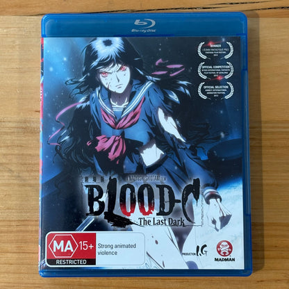 Blood-C Series Collection Limited Edition & Blood The Last Dark Anime Blu-ray Region B VGC