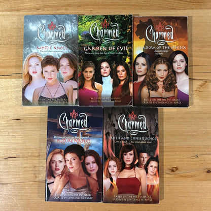 Charmed Paperback Novels by Constance M. Burge x 5 Bundle Vintage