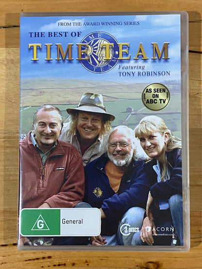 Time Team Digs Roman Britain and more DVD Bundle Tony Robinson PAL 4 VGC