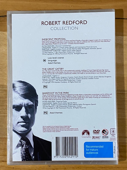 Robert Redford Collection DVD 3 Movies PAL 4 New Sealed