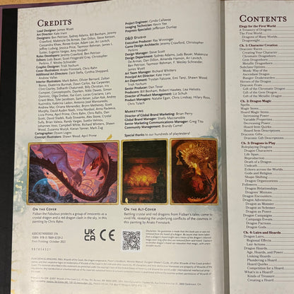 Dungeons & Dragons Fizban's Treasury Of Dragons 2021 GD