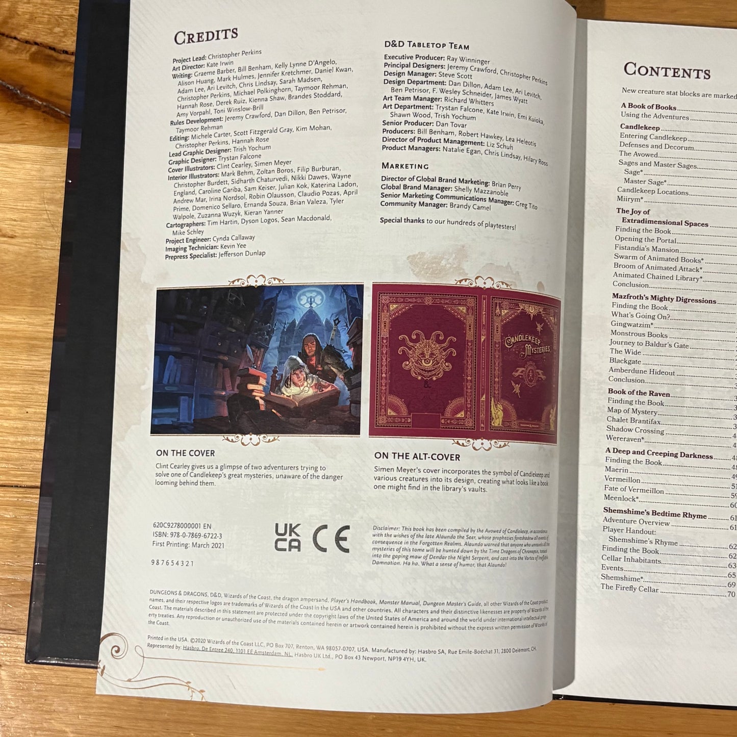 Dungeons & Dragons Candlekeep Mysteries 2021 GD