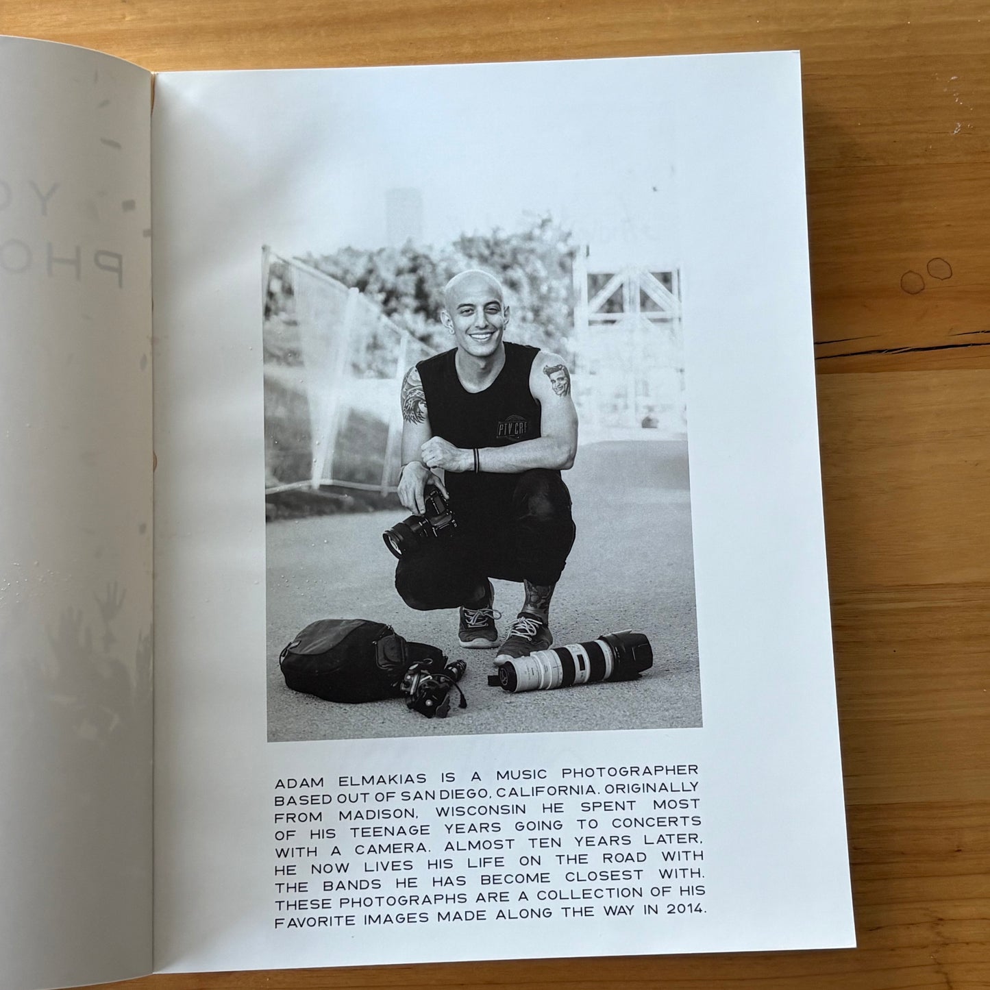 Your Music Photographer Adam Elmakias 2 Book Bundle Photography SIGNED