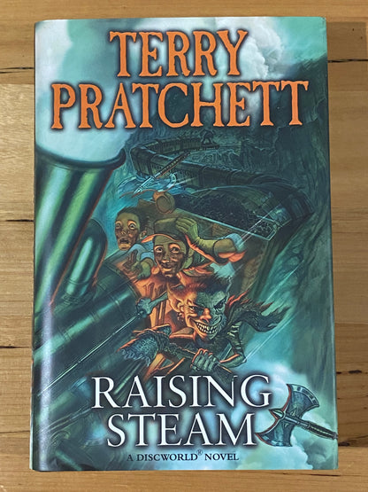 Raising Steam A Discworld Novel by Terry Pratchett Hardcover 2013 1st Edition GD