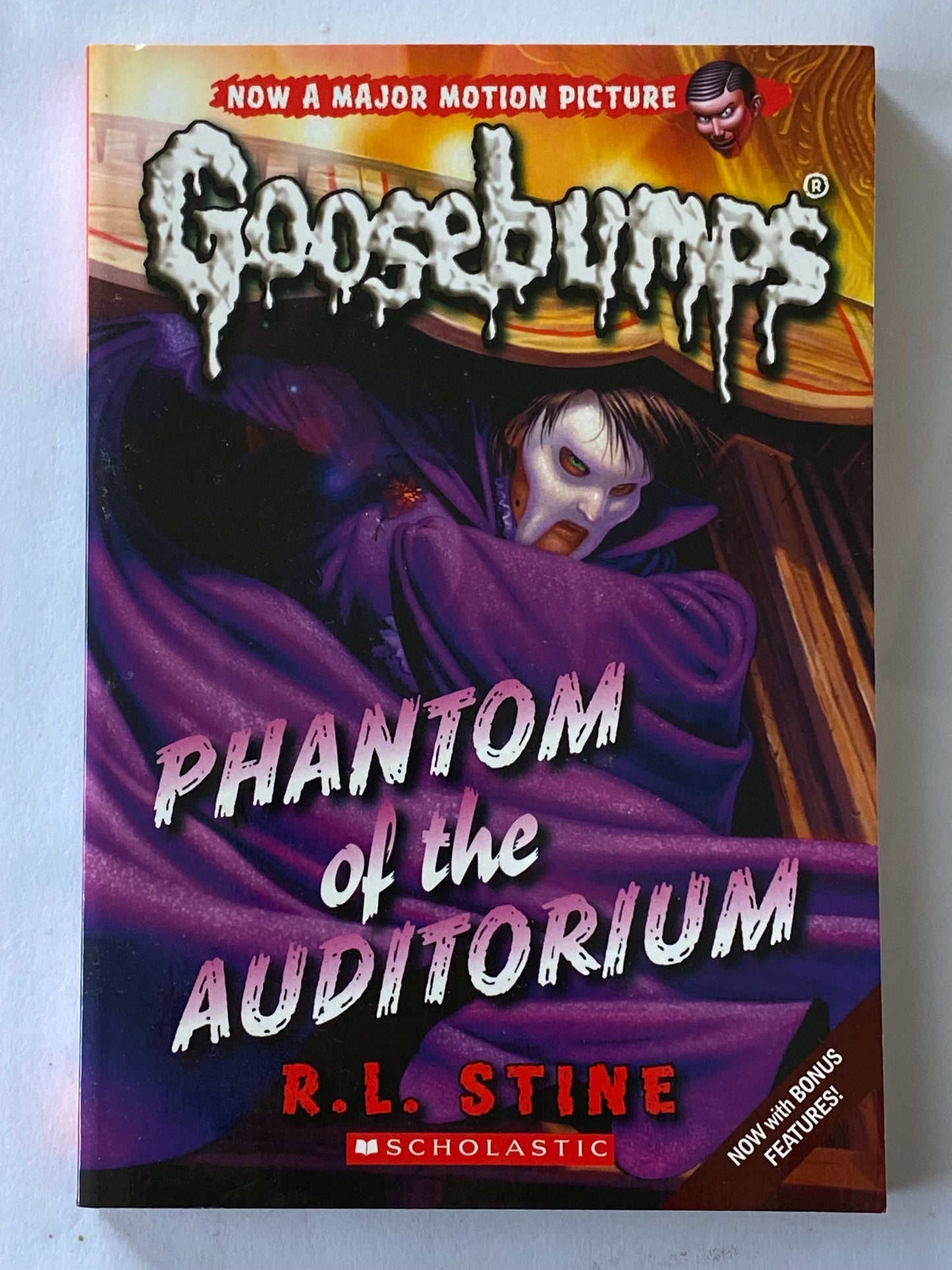 Goosebumps Phantom Of The Auditorium R.L.Stine Paperback 2015 VGC