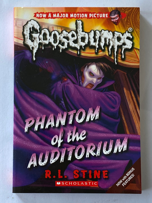 Goosebumps Phantom Of The Auditorium R.L.Stine Paperback 2015 VGC