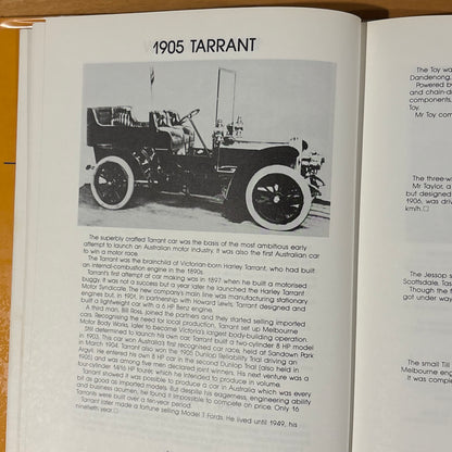 Aussie Cars by Pedr Davis and Tony Davis Hardcover 1987 GD