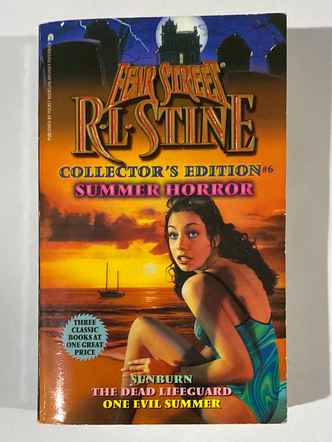 R.L. Stine Fear Street Collector's Edition #2 - #6 1998 Paperback Good Condition