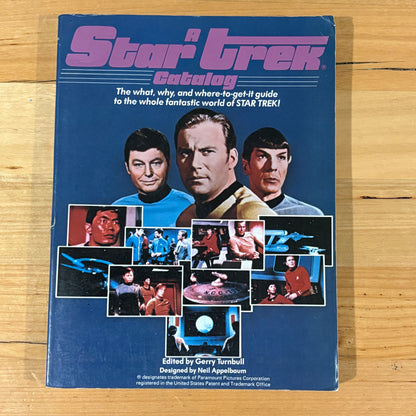 A Star Trek Catalog Vintage Paperback GD
