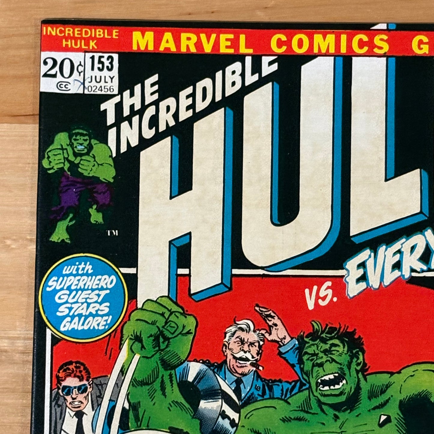 The Incredible Hulk (1968) #153 Fine Grade Silver Age Comic Book