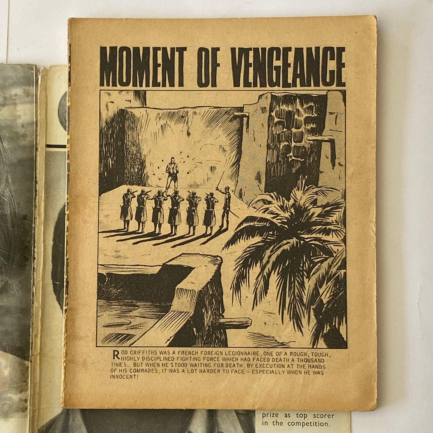 Commando War Comic #713 Moment Of Vengeance 1973