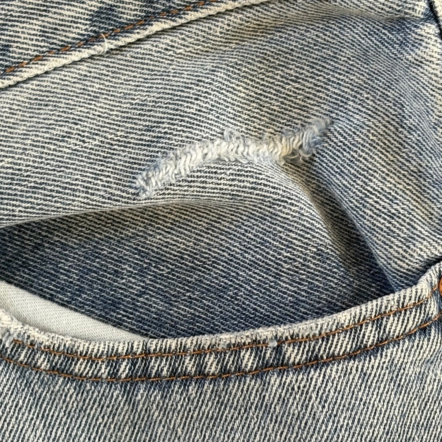 Levis 512 Jeans Straight Leg Size 36L Men's Blue Denim