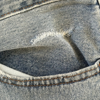 Levis 512 Jeans Straight Leg Size 36L Men's Blue Denim