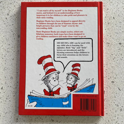 Dr Seuss's ABC Dr Seuss Book Hardcover GD