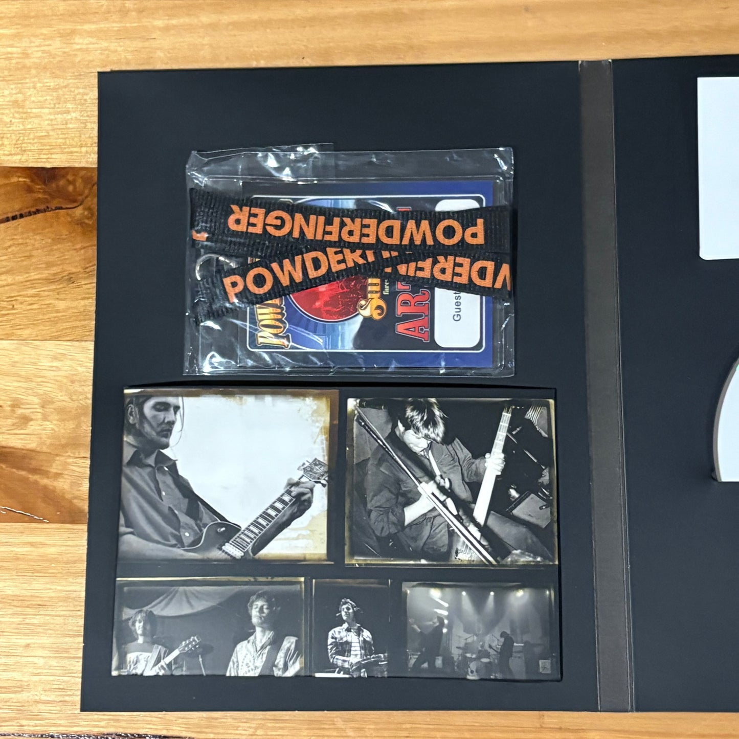 Powderfinger Footprints Limited Edition 2 CDs, HC Book, Lanyard & Postcards